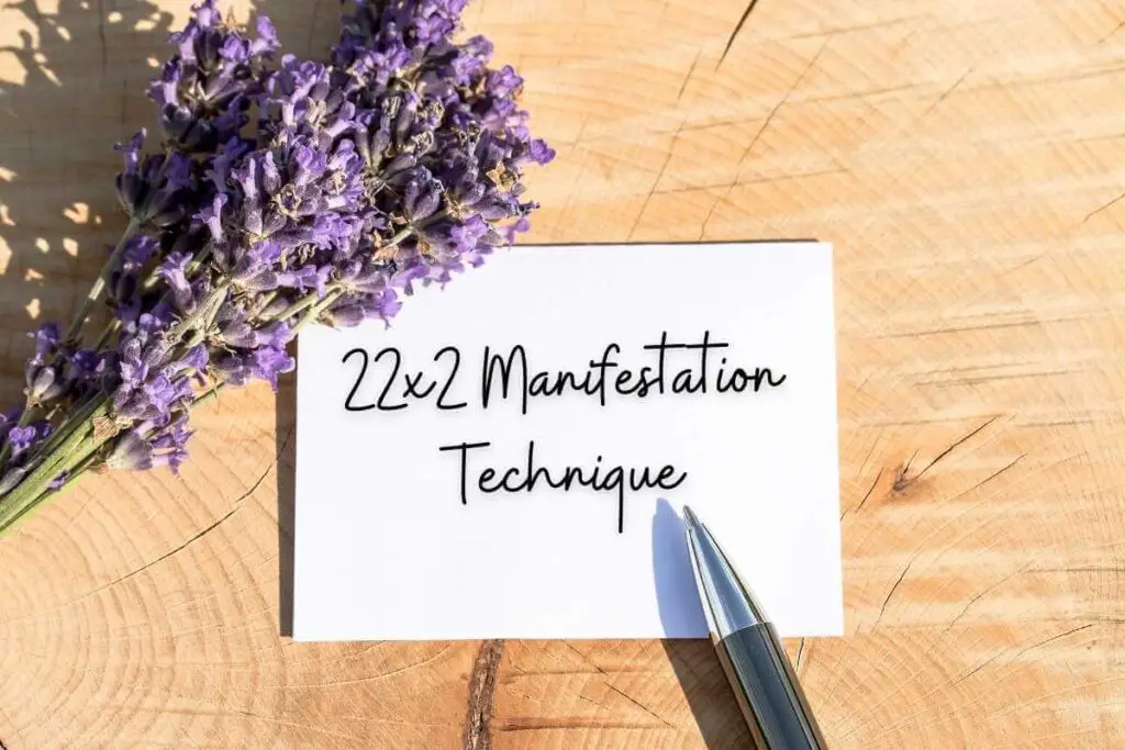 22x2 manifestation method